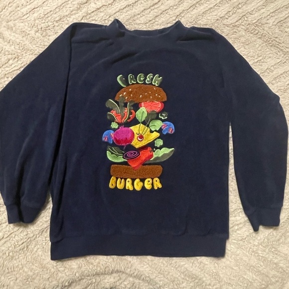 Milk on the Rocks Other - MILK ON THE ROCKS kids Fresh Burger Sweatshirt
